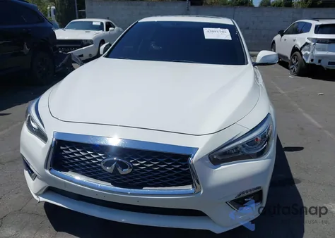2019 Infiniti Q50 3.0T Luxe из США, поврежденный, VIN JN1EV7AP0KM540524